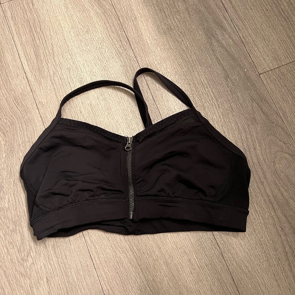 Lululemon Zip Front Sports Bra